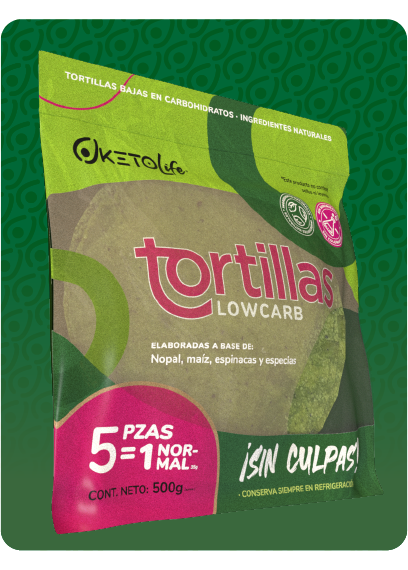 TORTILLAS NOPAL KETO